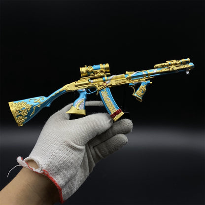 Delta Force Most Wanted Skin AS Val Rifle Metal Miniature