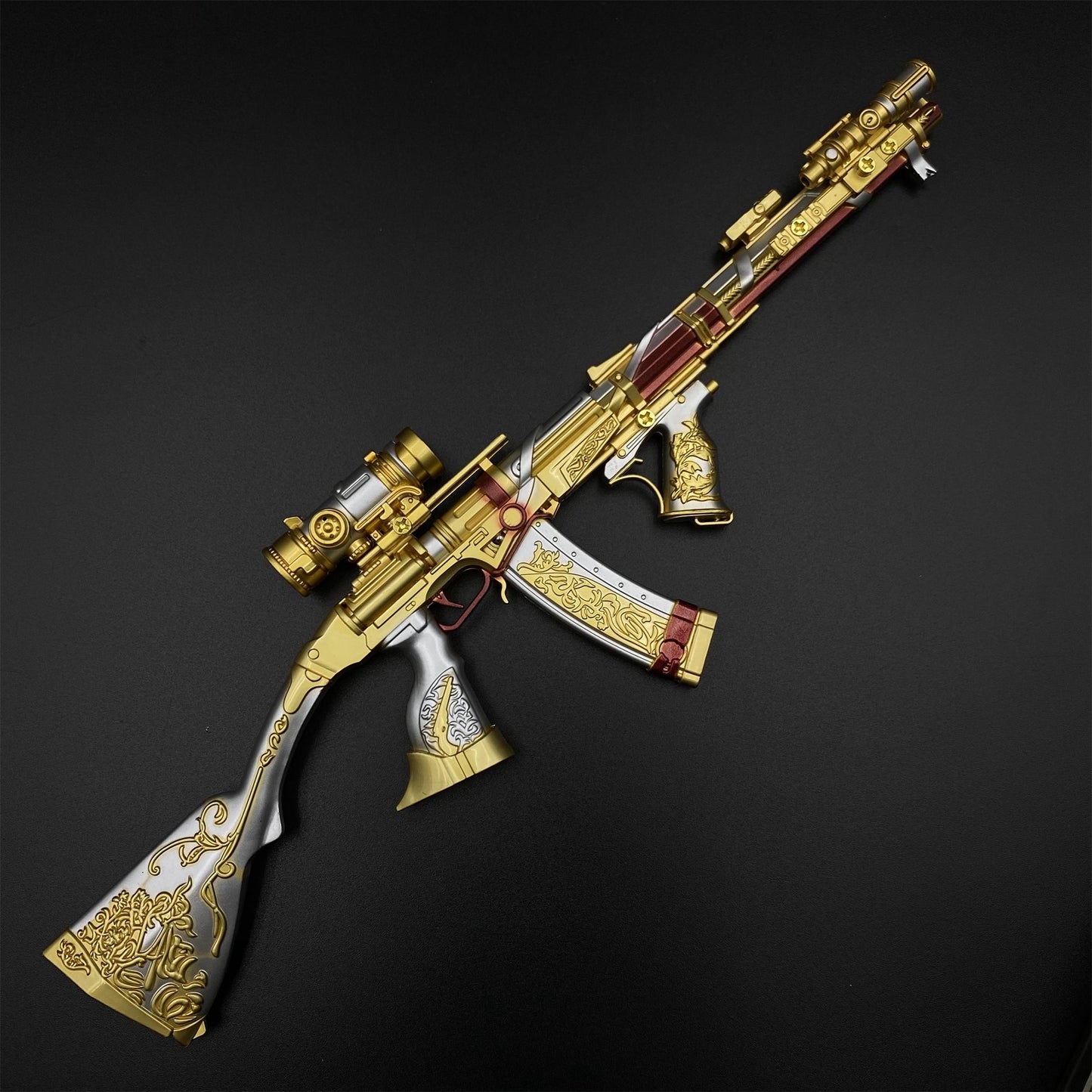 Delta Force Most Wanted Skin AS Val Rifle Metal Miniature
