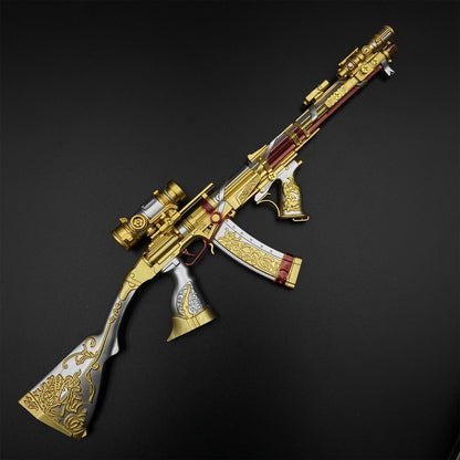 Delta Force Most Wanted Skin AS Val Rifle Metal Miniature
