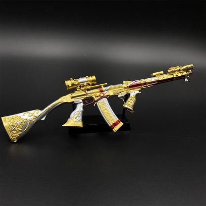 Delta Force Most Wanted Skin AS Val Rifle Metal Miniature