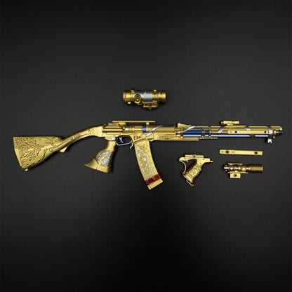 Delta Force Most Wanted Skin AS Val Rifle Metal Miniature