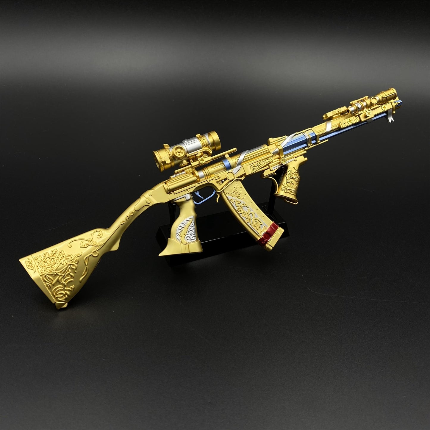 Delta Force Most Wanted Skin AS Val Rifle Metal Miniature