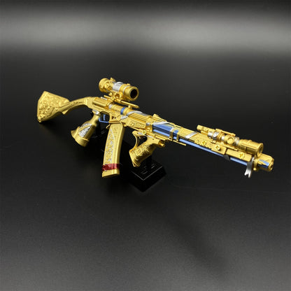 Delta Force Most Wanted Skin AS Val Rifle Metal Miniature