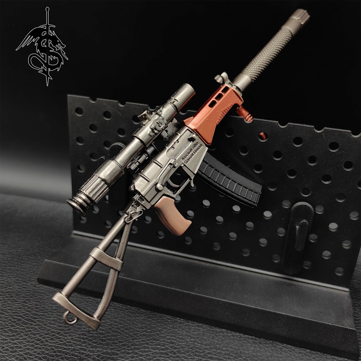 AS VAL Rifle Miniature Russian Special Force Rifle Small Gun