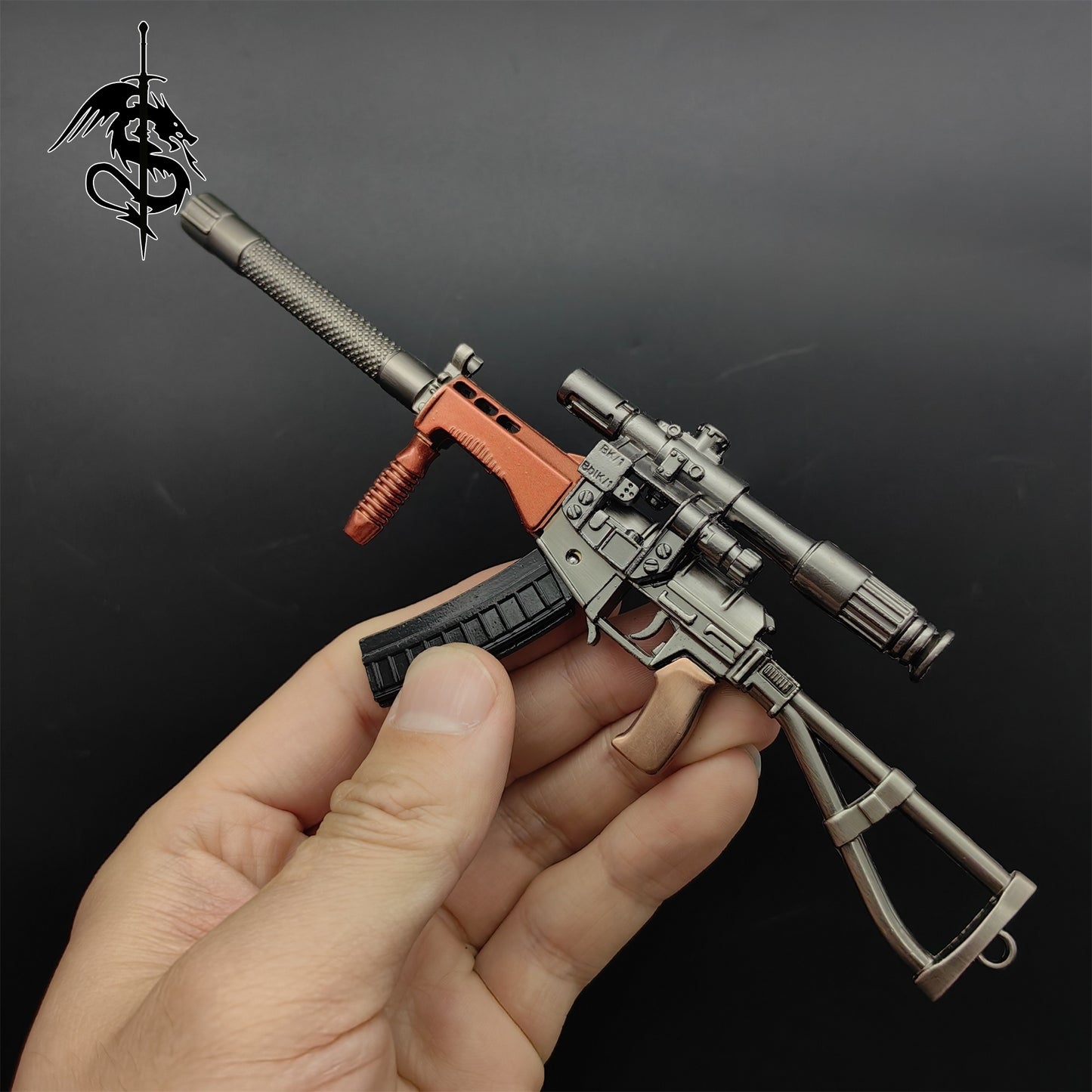 AS VAL Rifle Miniature Russian Special Force Rifle Small Gun