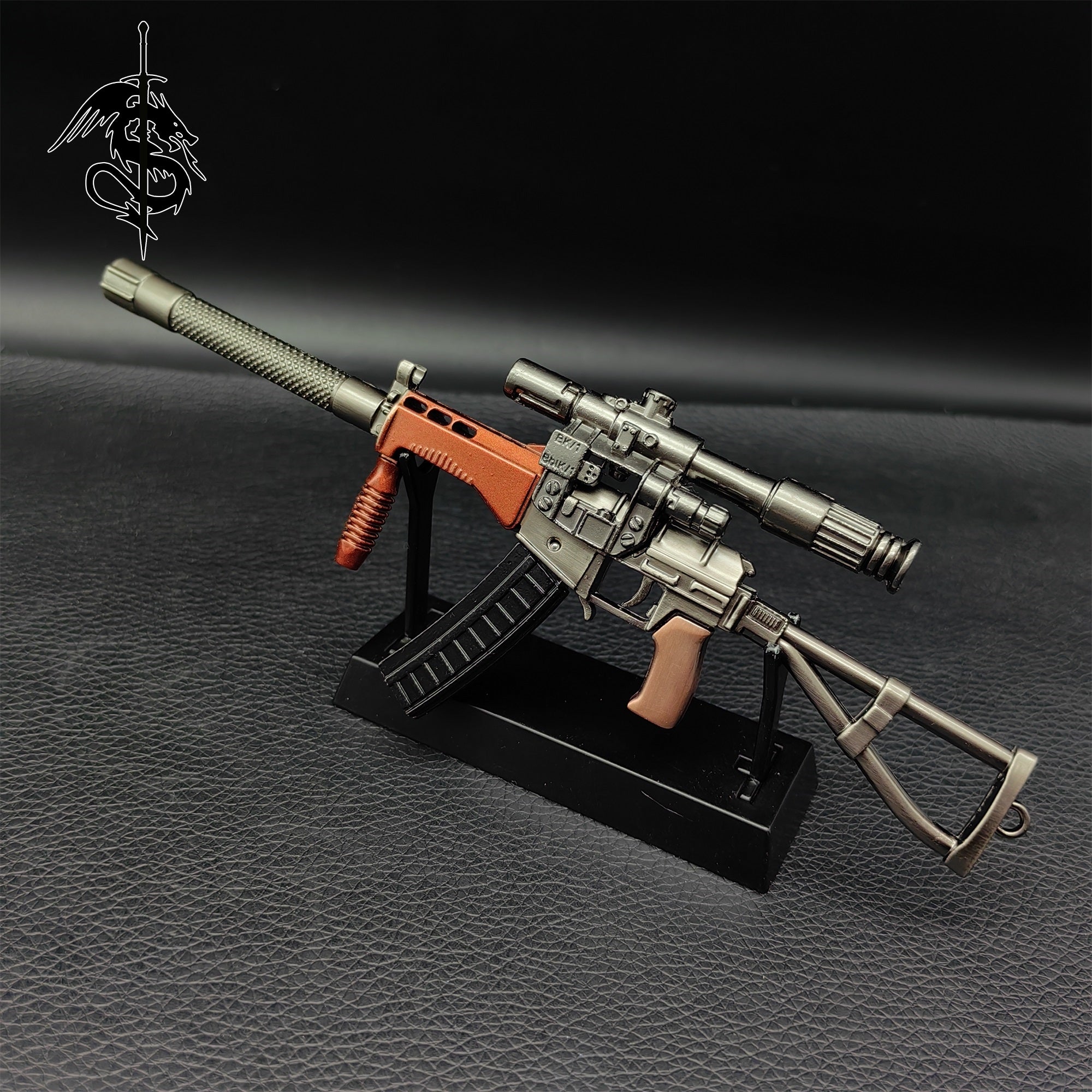 AS VAL Rifle Miniature Russian Special Force Rifle Small Gun – Miniwarrior