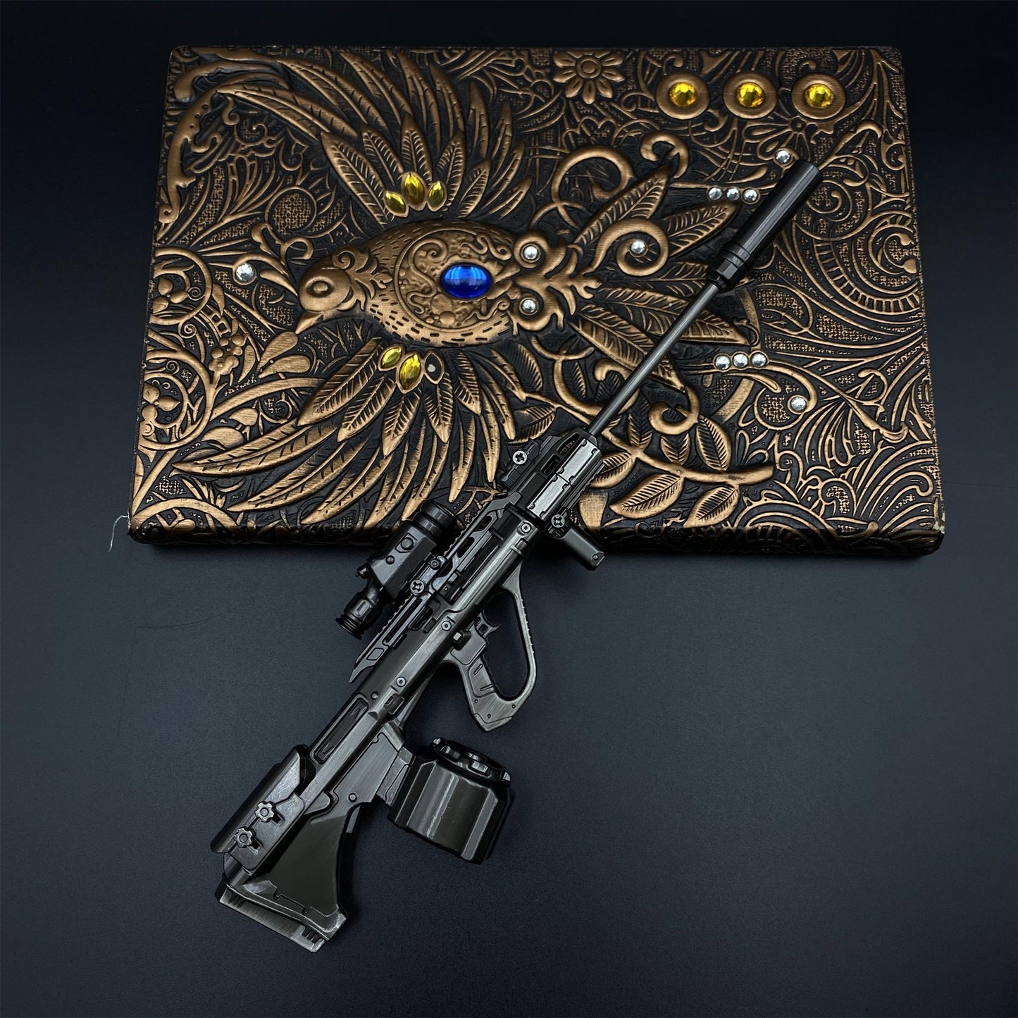 DF Tactical AUG AR Metal Miniature