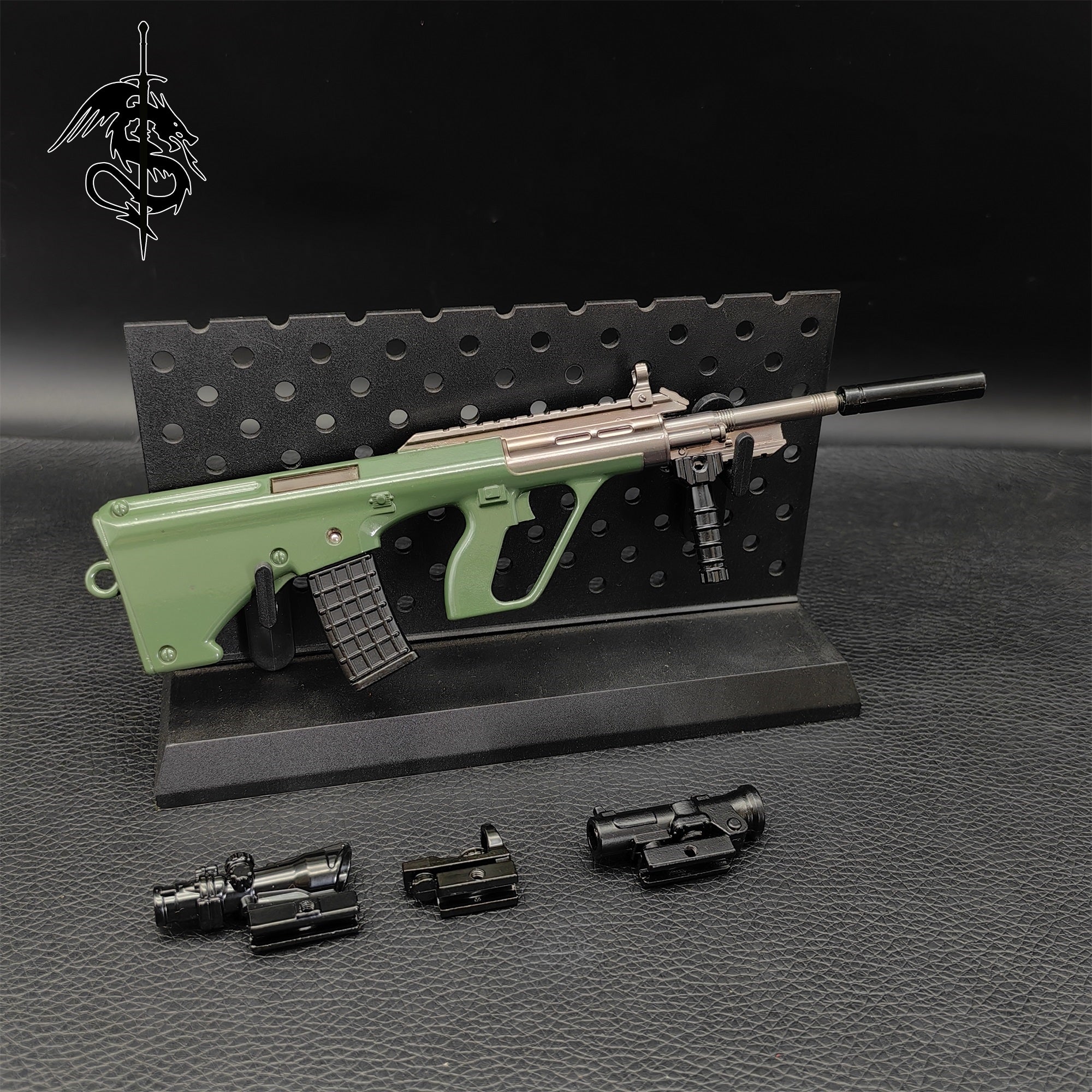 AUG Metal Miniature World Famous Austrian Bullpup Assault Rifle ...