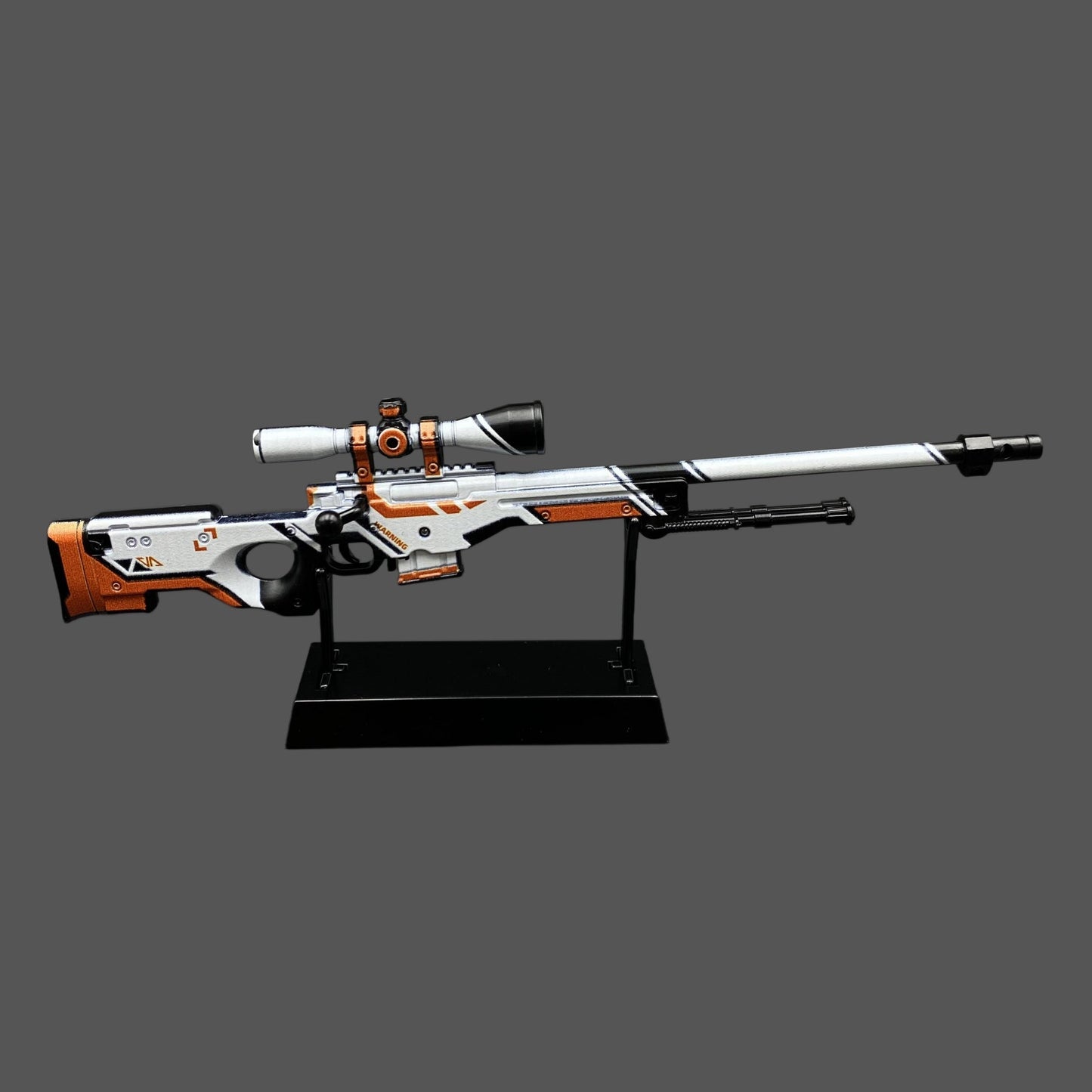 Tiny CSGO Asiimov AWP  Metal Miniature For Display