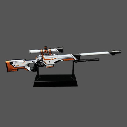 Tiny CSGO Asiimov AWP  Metal Miniature For Display