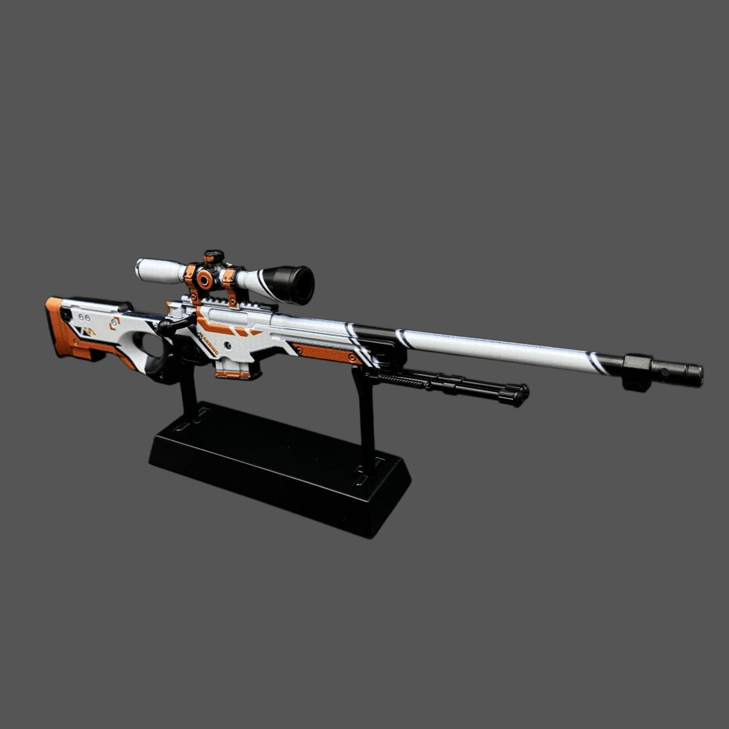 Tiny CSGO Asiimov AWP  Metal Miniature For Display