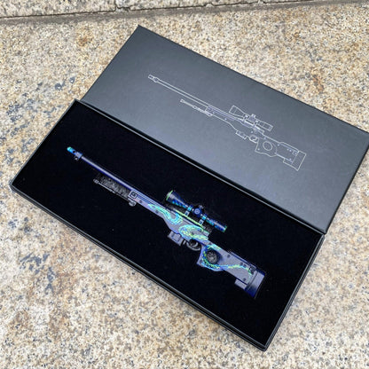 Metal AWP Atheris Mini Model Game Fan Art For Display