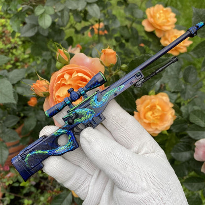Metal AWP Atheris Mini Model Game Fan Art For Display