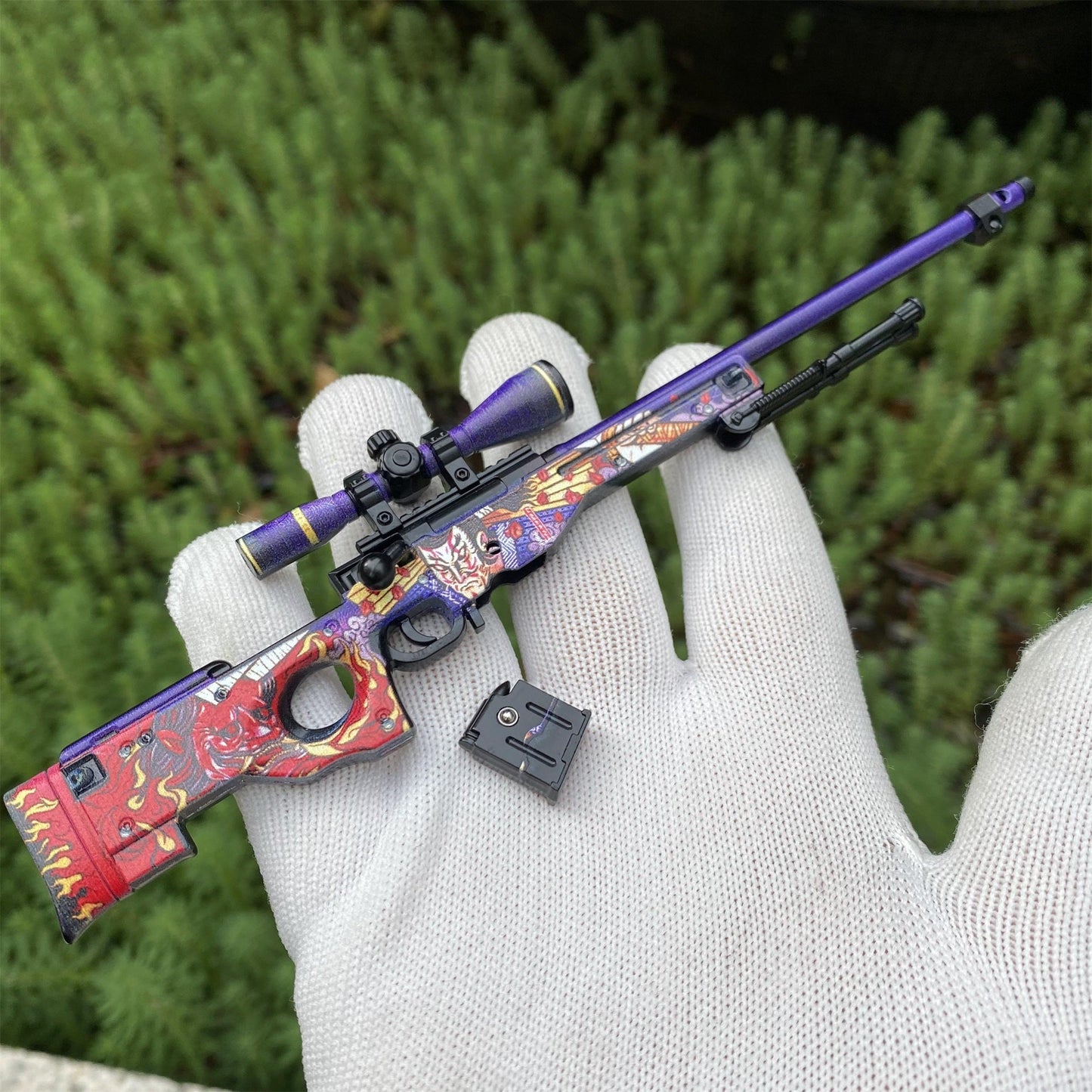 Oni Taiji AWP Metal Miniature For CSGO Gamer Gift