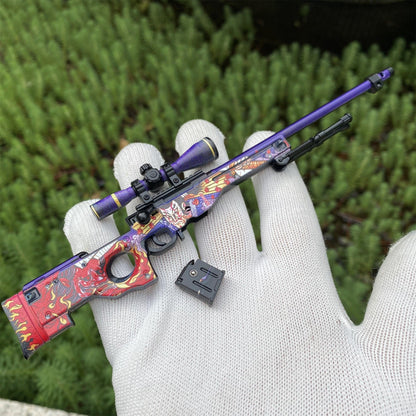 Oni Taiji AWP Metal Miniature For CSGO Gamer Gift