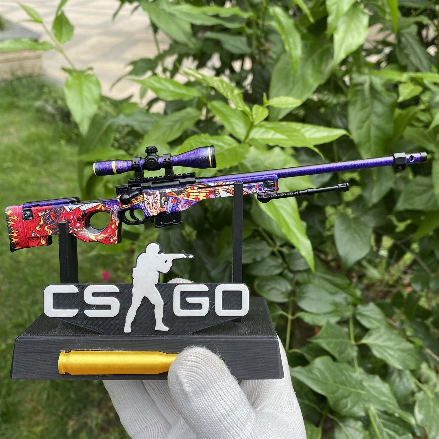 Oni Taiji AWP Metal Miniature For CSGO Gamer Gift