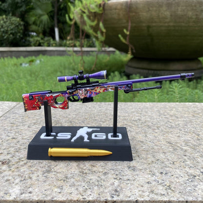 Oni Taiji AWP Metal Miniature For CSGO Gamer Gift
