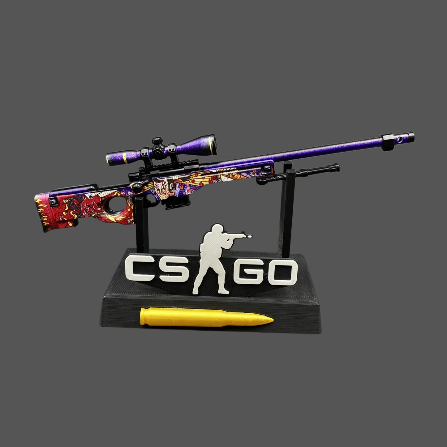 Oni Taiji AWP Metal Miniature For CSGO Gamer Gift