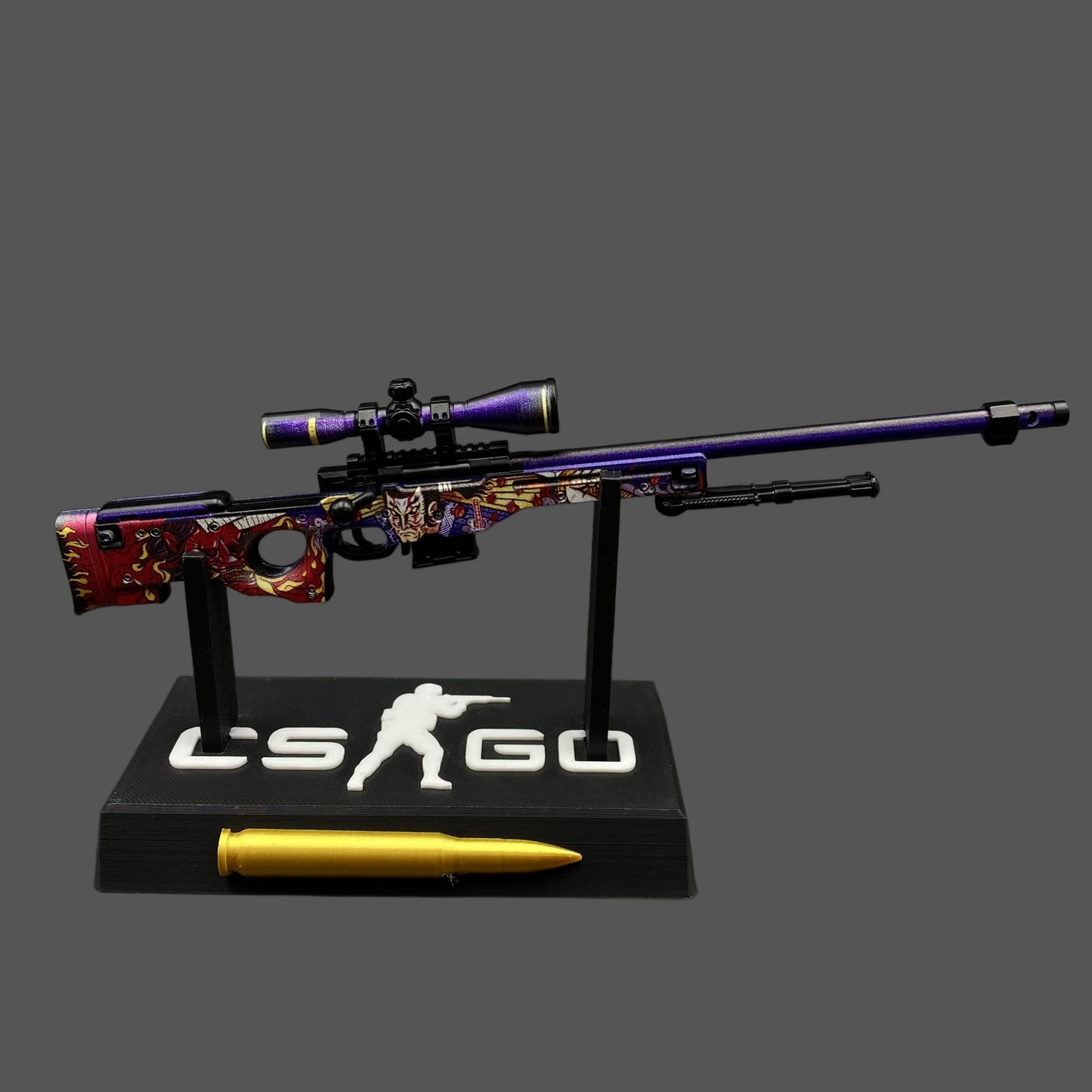 Oni Taiji AWP Metal Miniature For CSGO Gamer Gift