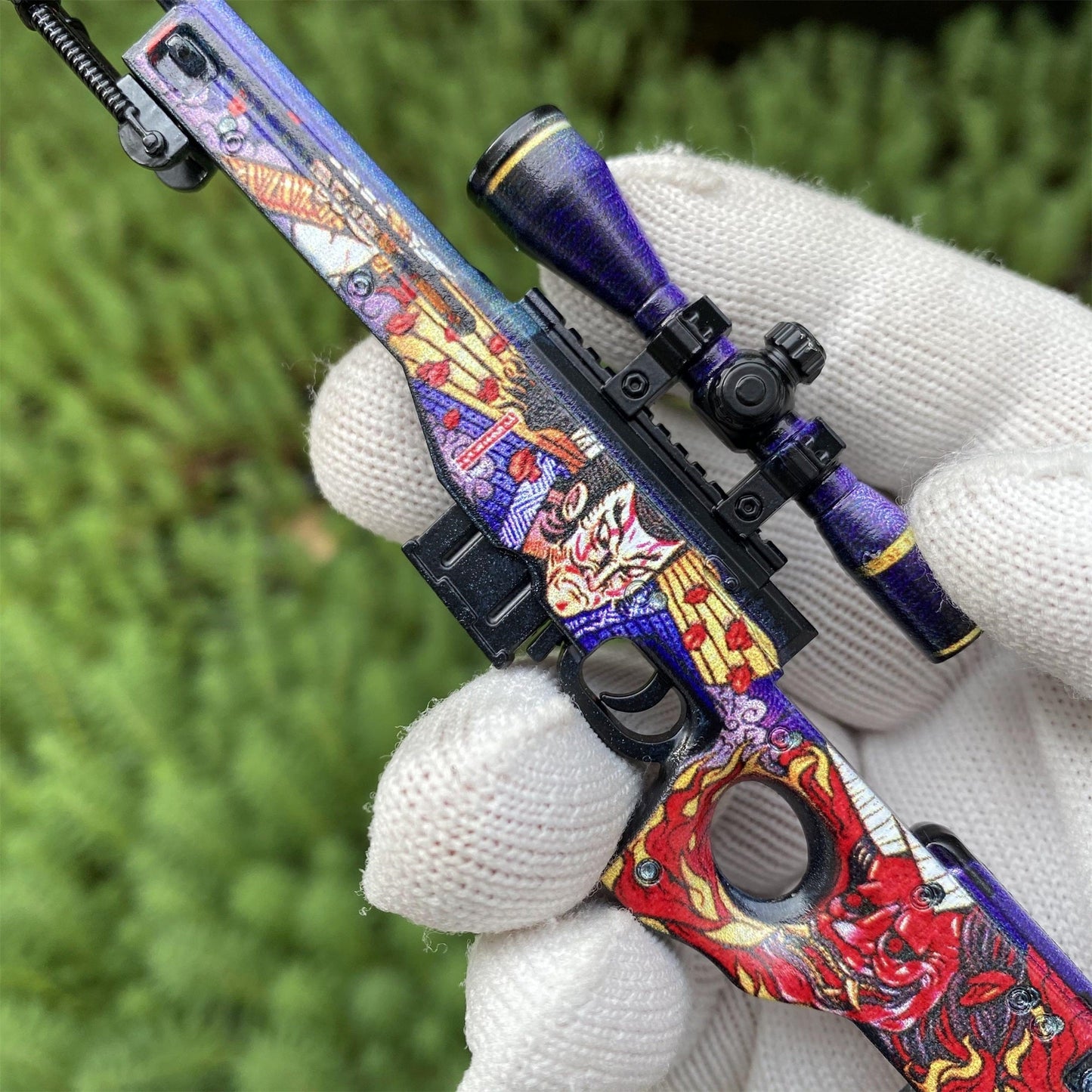 Oni Taiji AWP Metal Miniature For CSGO Gamer Gift