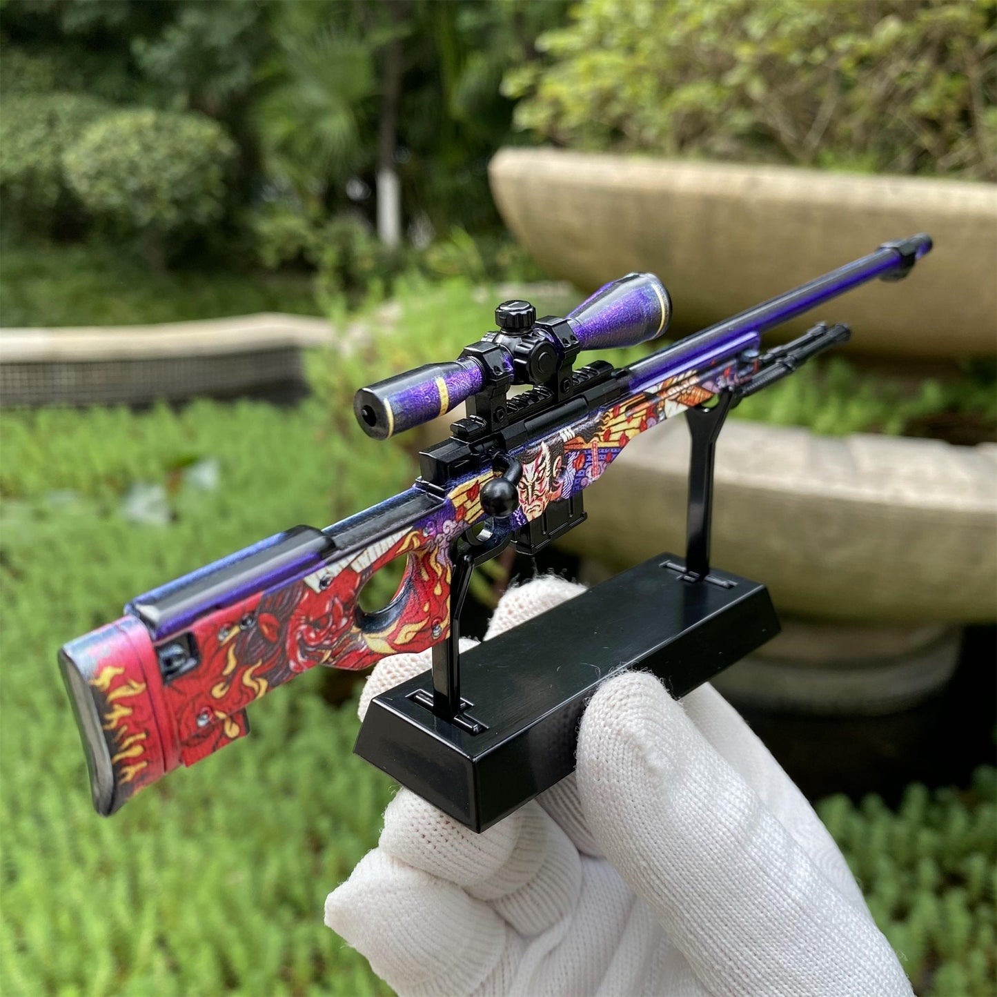 Oni Taiji AWP Metal Miniature For CSGO Gamer Gift
