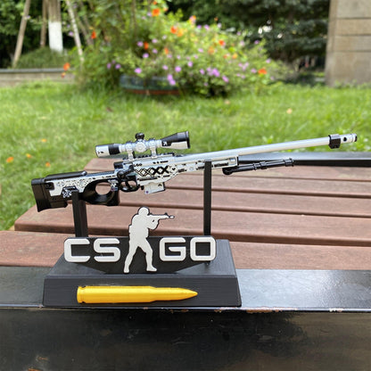Metal Tiny CSGO Hot Skin AWP Printstream Miniature For Collection