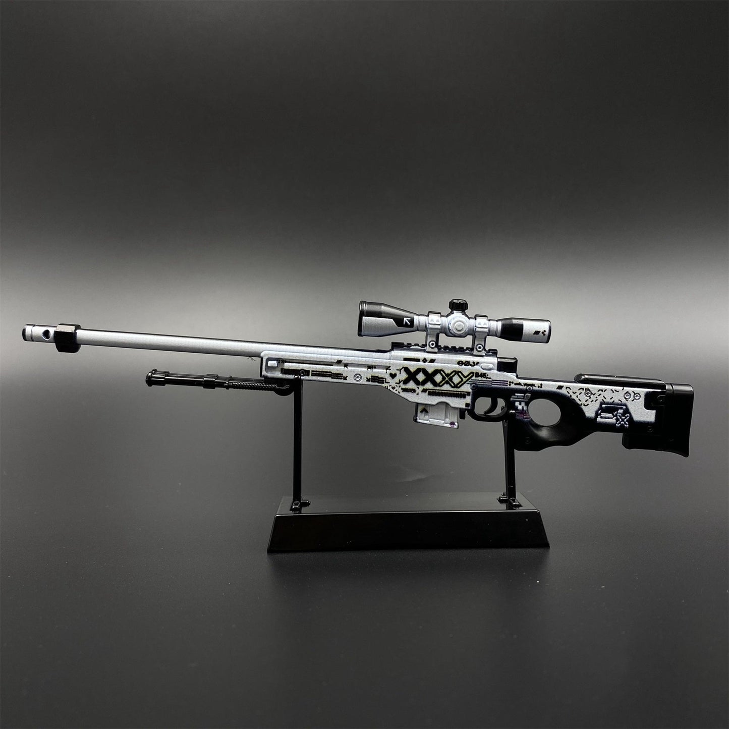 Metal Tiny CSGO Hot Skin AWP Printstream Miniature For Collection