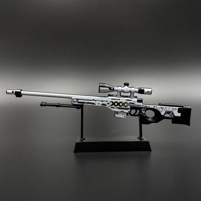 Metal Tiny CSGO Hot Skin AWP Printstream Miniature For Collection