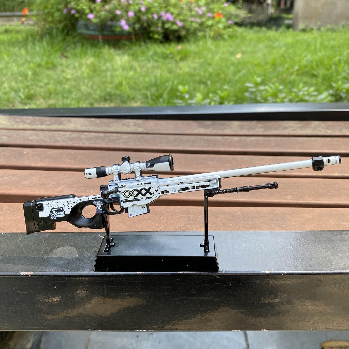 Metal Tiny CSGO Hot Skin AWP Printstream Miniature For Collection
