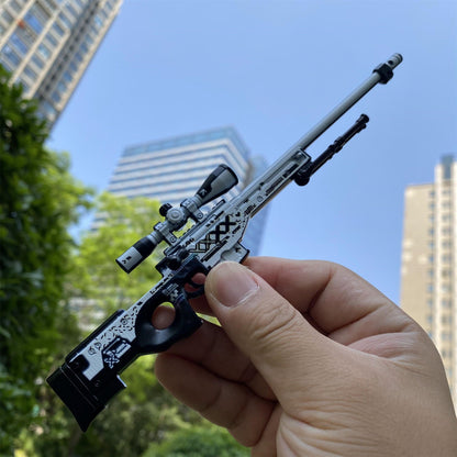 Metal Tiny CSGO Hot Skin AWP Printstream Miniature For Collection