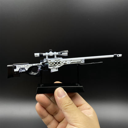 Metal Tiny CSGO Hot Skin AWP Printstream Miniature For Collection