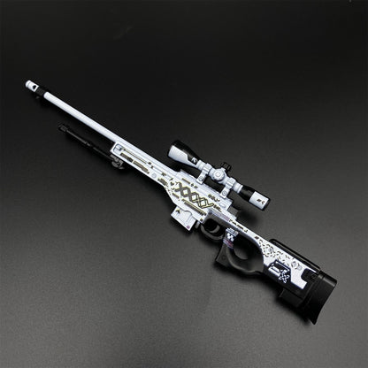 Metal Tiny CSGO Hot Skin AWP Printstream Miniature For Collection