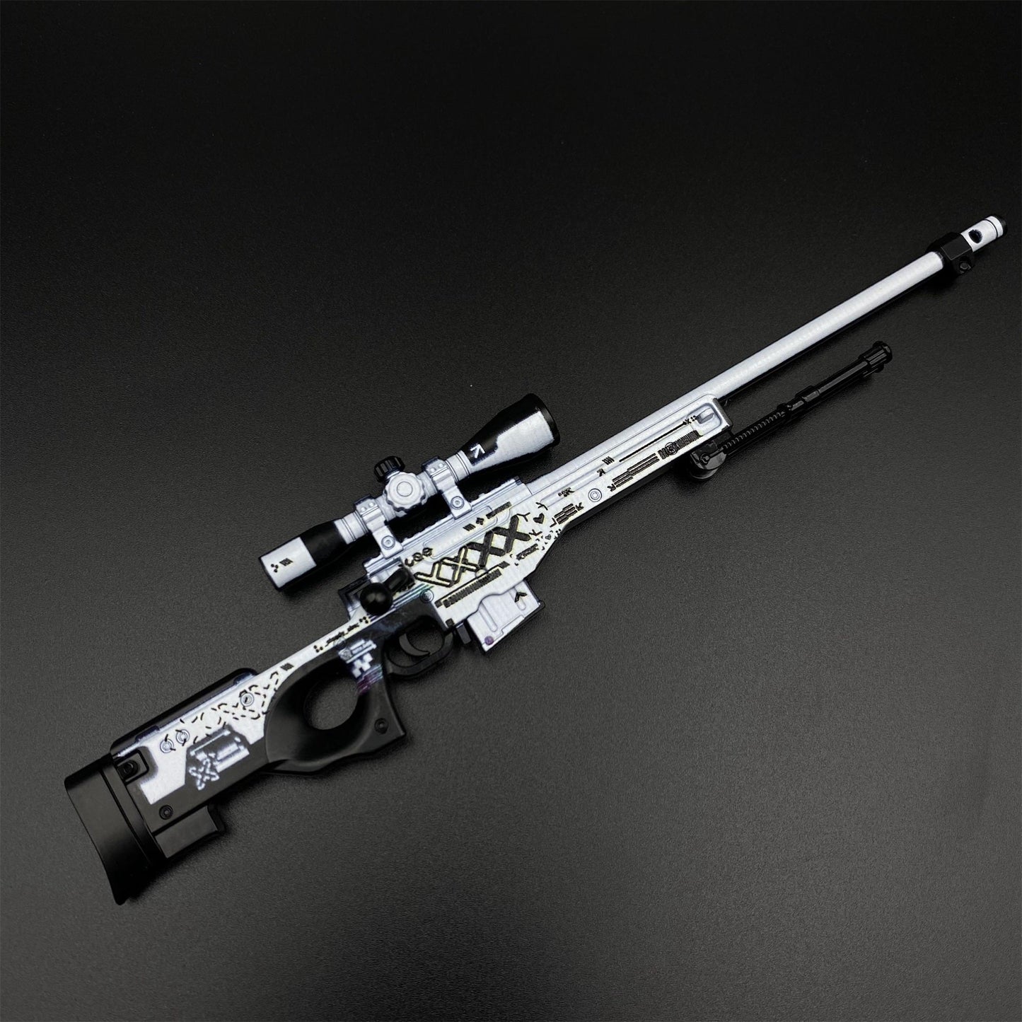 Metal Tiny CSGO Hot Skin AWP Printstream Miniature For Collection
