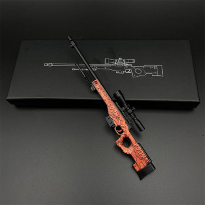 Mini CS2 AWP Gun Printstream Crako Neo-Noir Medusa Miniature For Collection