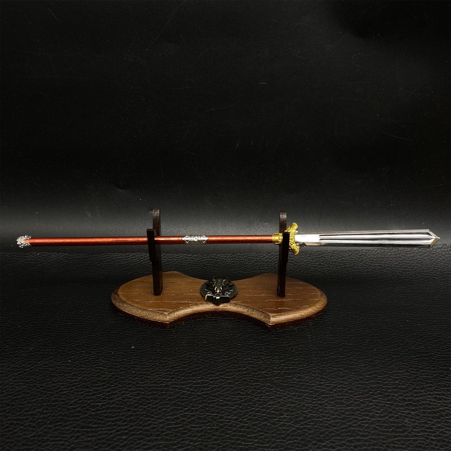 Ancient Long Handle Weapon Axe Spear Halberd Miniature 4 in 1 Pack