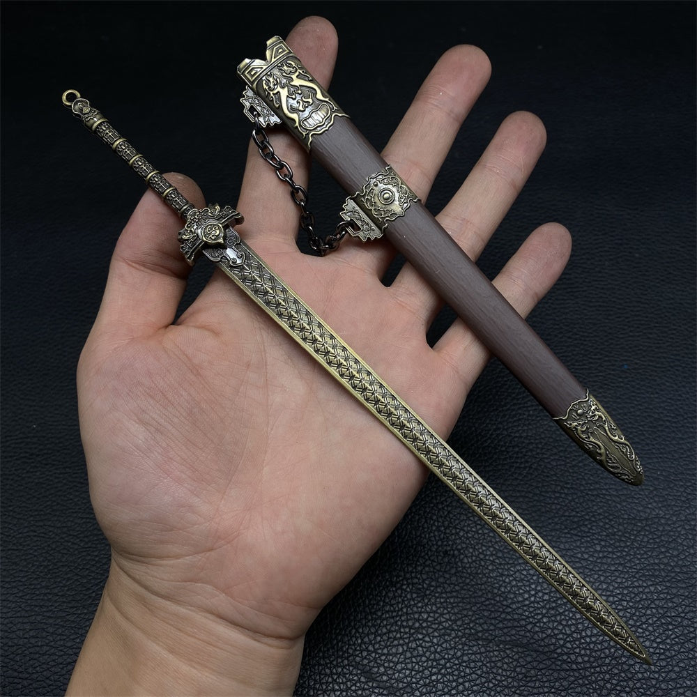 Chinese Ancient Famous Sword Metal Replica 11 Options
