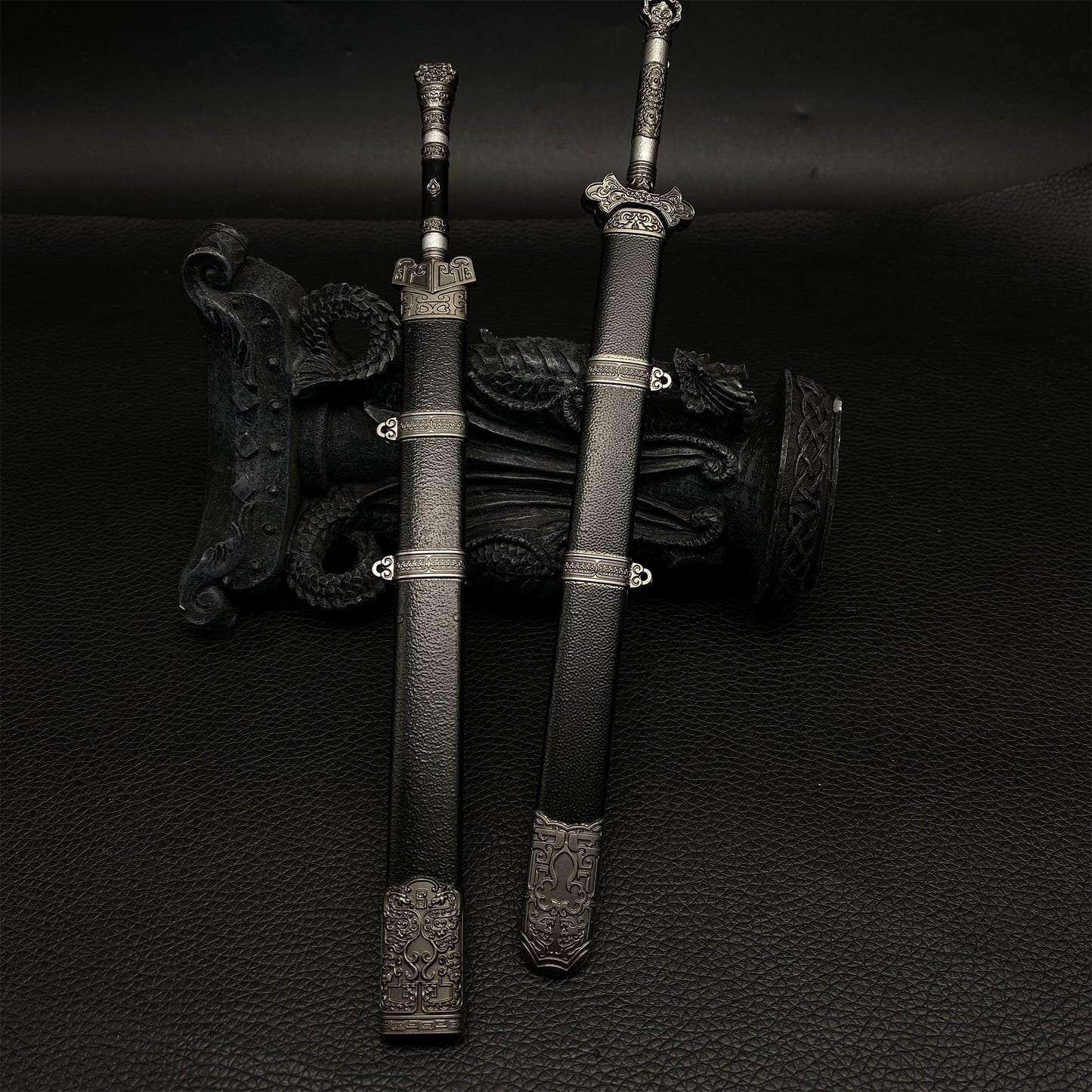 Chinese Ancient Cold Weapons Metal Miniature 4 in 1 Pack