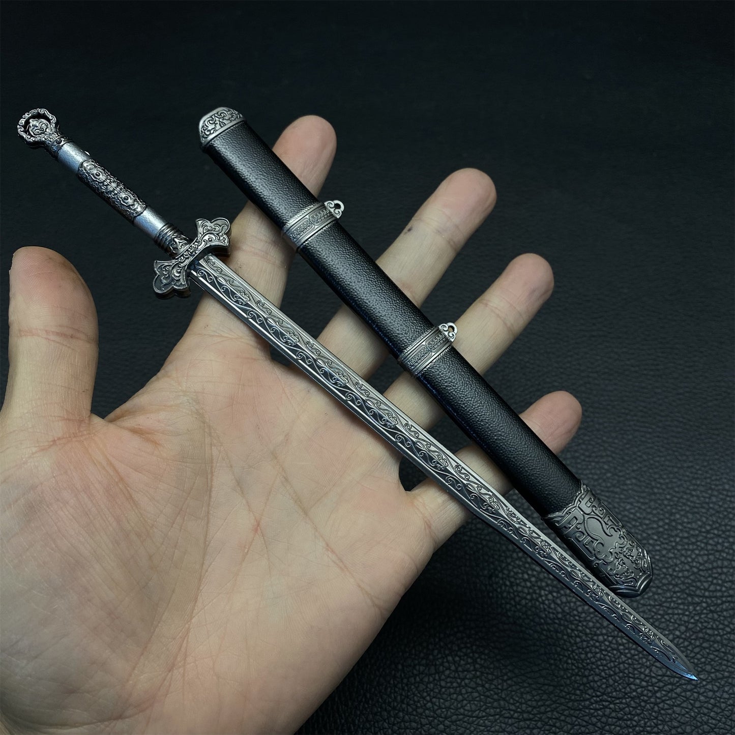 Chinese Ancient Cold Weapons Metal Miniature 4 in 1 Pack