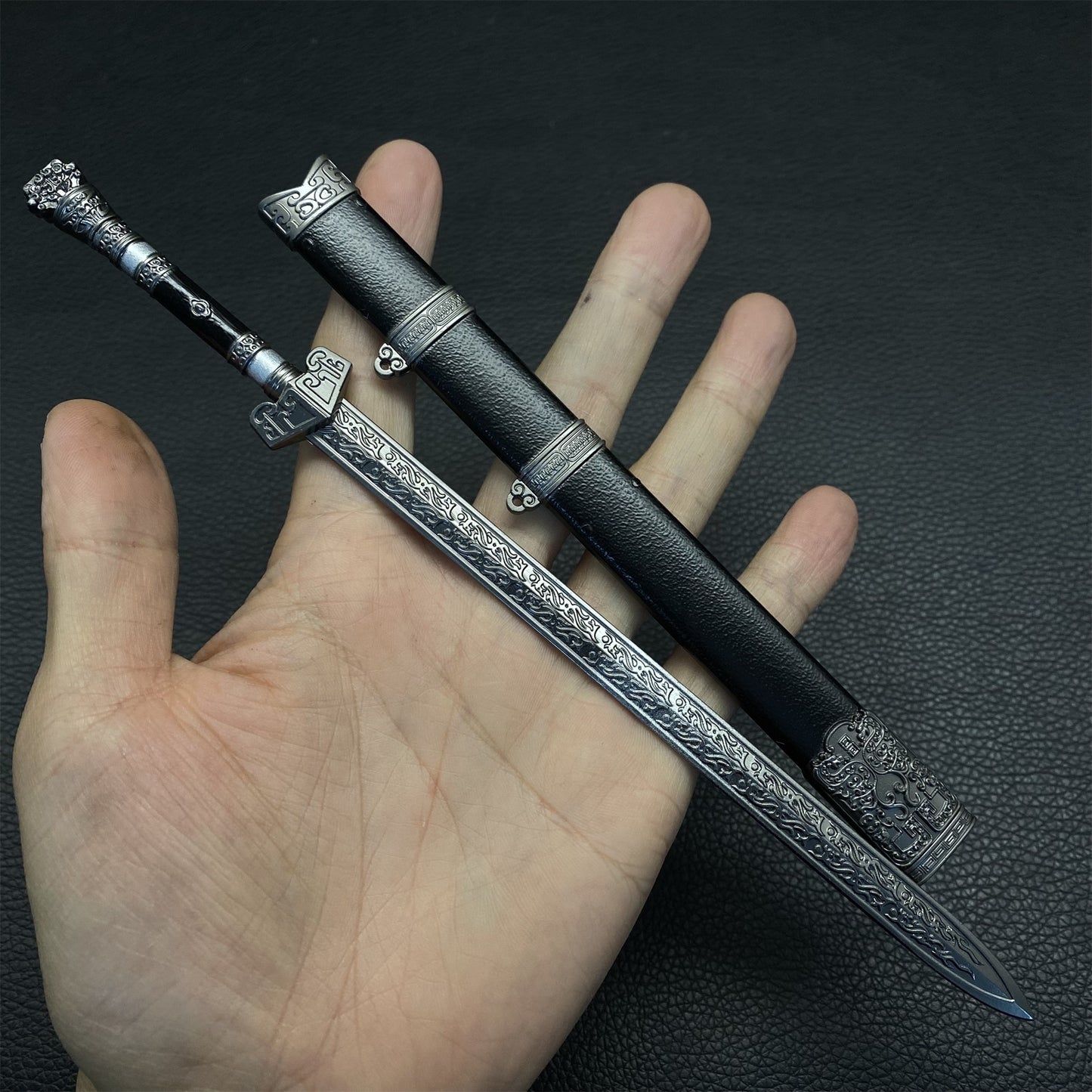 Chinese Ancient Cold Weapons Metal Miniature 4 in 1 Pack