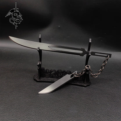 Classical Japanese Anime Katana Metal Tiny Katana