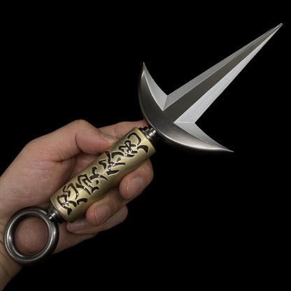 Classical Anime Ninja Props Metal Crafts For Collection