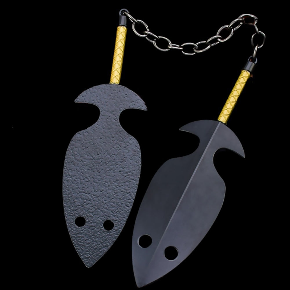 Classical Anime Ninja Props Metal Crafts For Collection