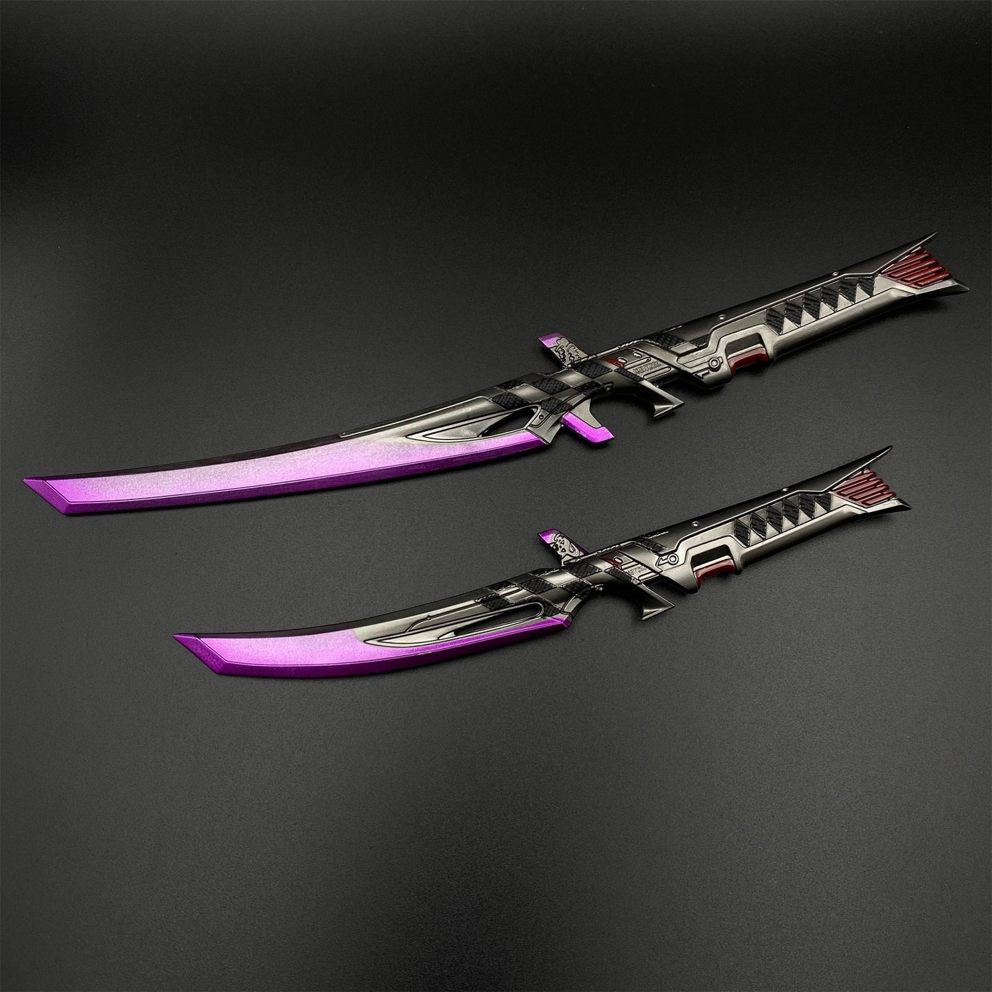 Metal Apex Dual Katana Deadly Duet Miniature