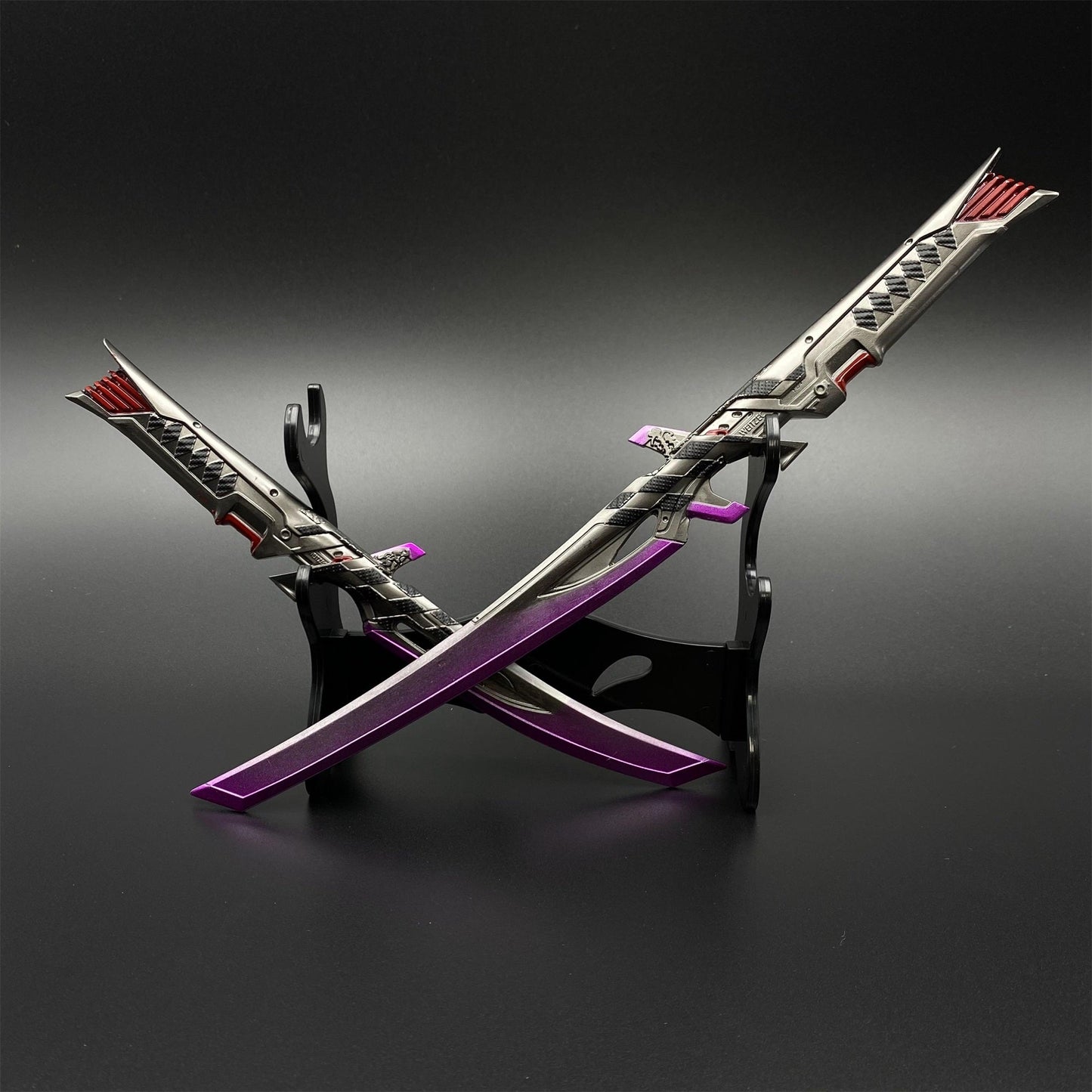 Metal Apex Dual Katana Deadly Duet Miniature