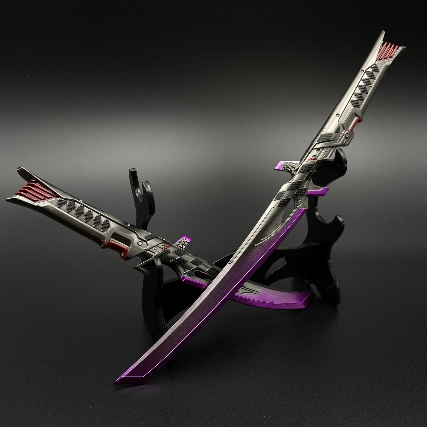 Metal Apex Dual Katana Deadly Duet Miniature
