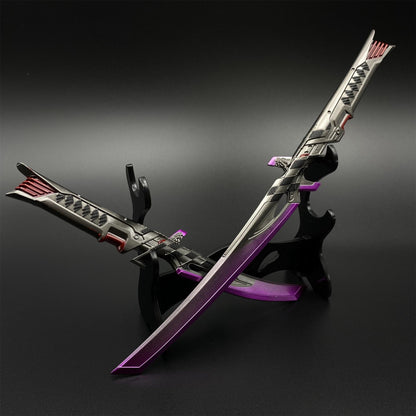 Metal Apex Dual Katana Deadly Duet Miniature