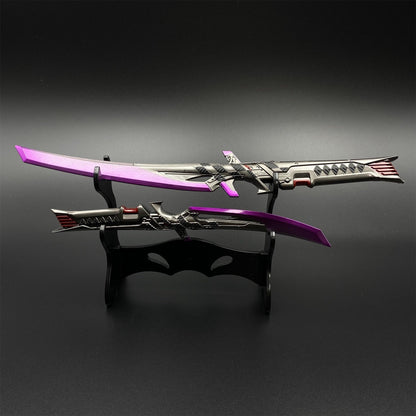 Metal Apex Dual Katana Deadly Duet Miniature