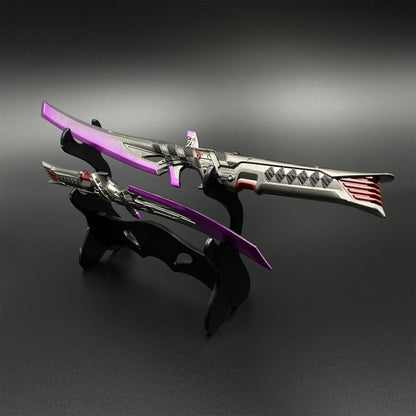 Metal Apex Dual Katana Deadly Duet Miniature