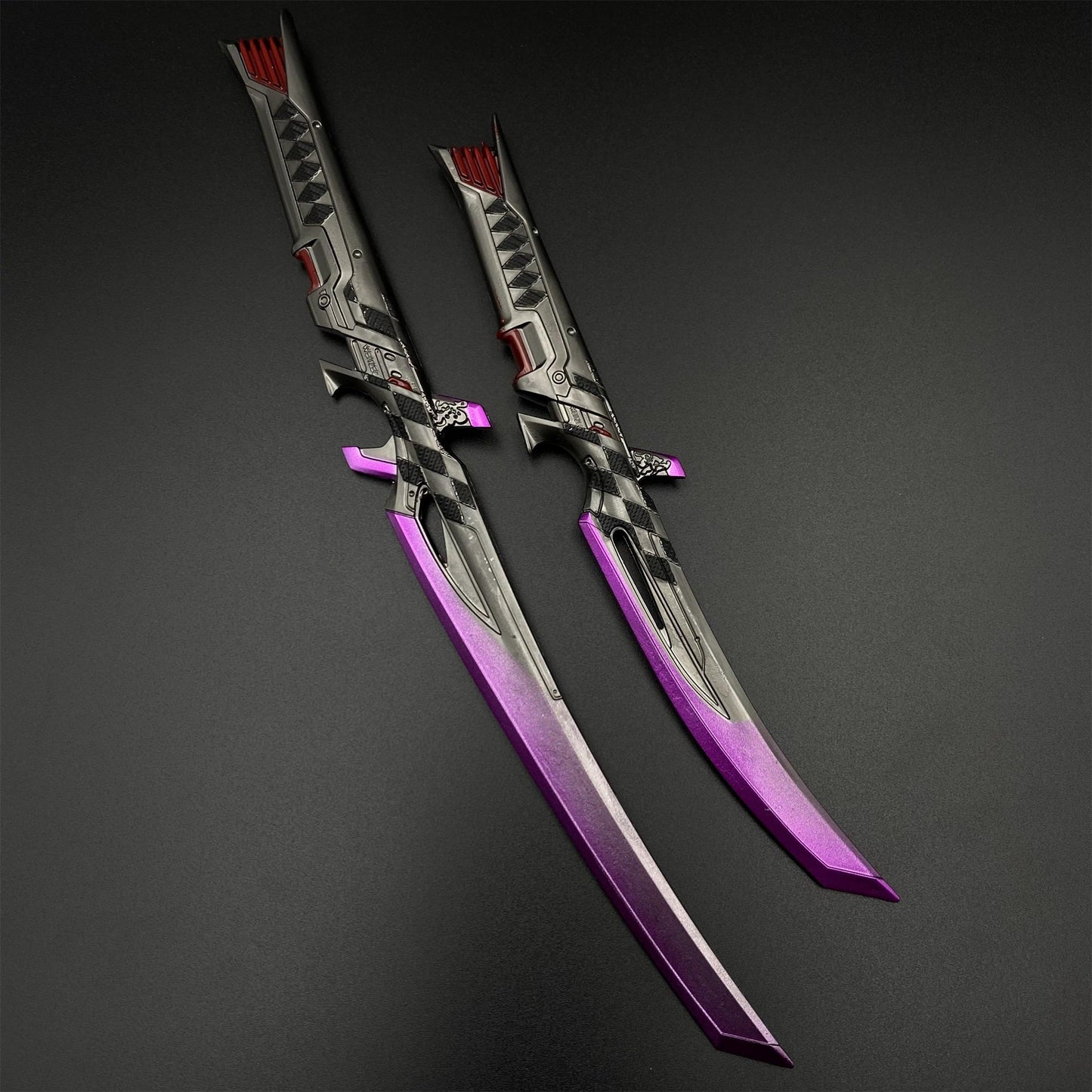 Metal Apex Dual Katana Deadly Duet Miniature