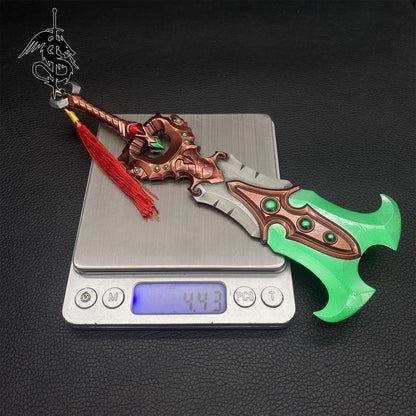 WOW Two Hand Weapon Apolyon The Soul Render Game Peripheral Metal Sword USA Stock